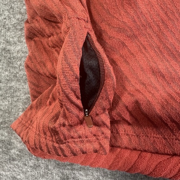 Nike Trail Pullover Mens Large‎ Dri-Fit Element 1/2 Zip Running Top Red - Picture 3 of 7